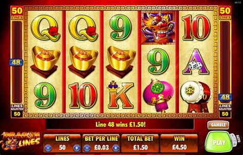 dragon lines slot machine online